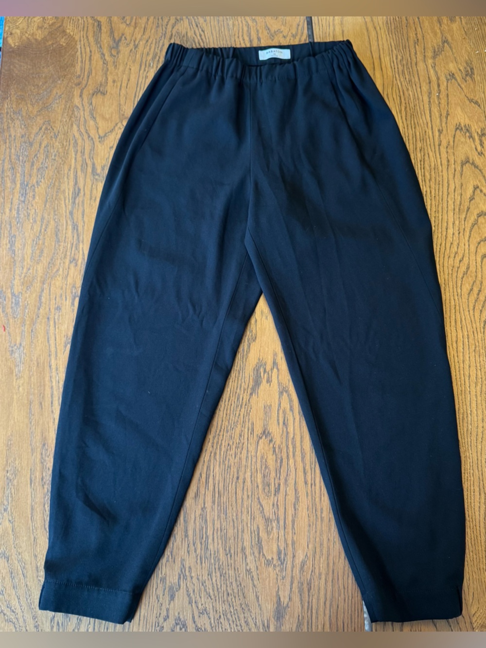 ARITZIA BABATON Dexter Pants Womens Black High rise Pull On Triacetate Crepe XS